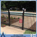 Powder coating wrought iron wall fence